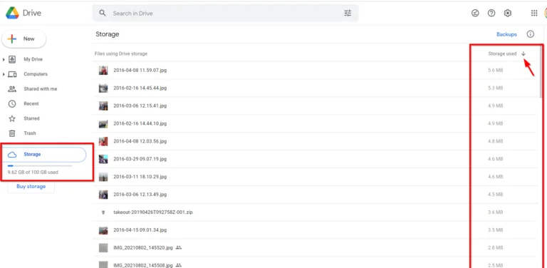 Google Drive - 3 Fastest Ways To Find Large Files Find Large Files Google Drive Google Drive Google Drive – 3 Fastest Ways To Find Large Files